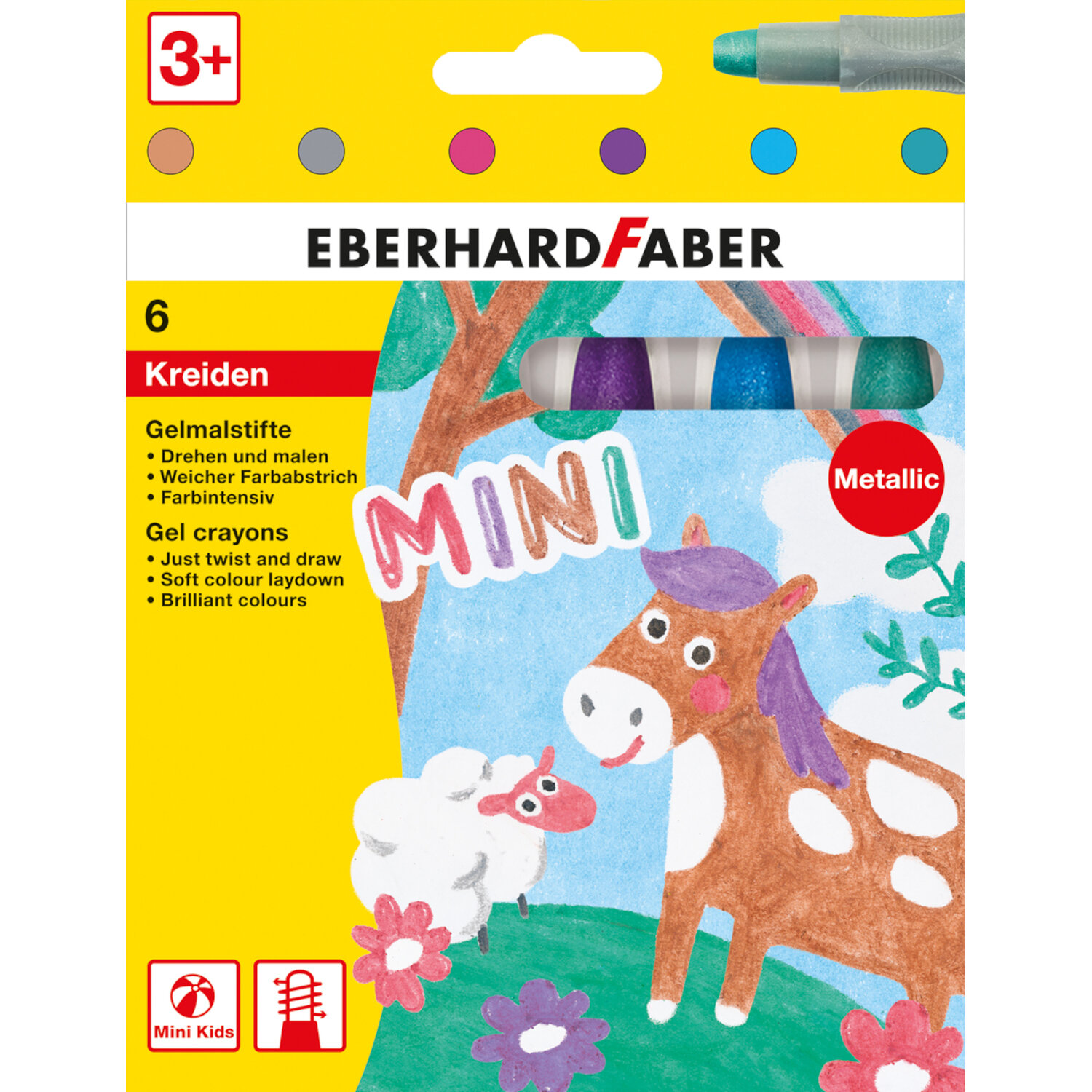 Eberhard Faber Gelmalstifte Metallic Set von Eberhard Faber