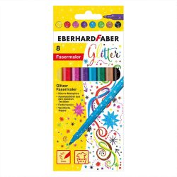 Glitter Fasermaler 8 Stück Glitter Fasermaler 8 Stück von Eberhard Faber