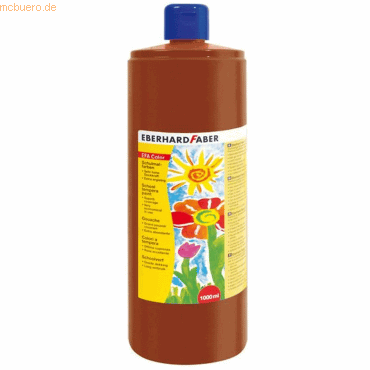 Eberhard Faber Schulmalfarbe Efacolor Tempera 1000ml Flasche veneziani von Eberhard Faber