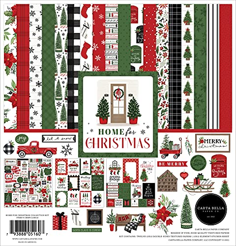 Carta Bella Paper Co. Home for Christmas Collection Kit von Echo Park Paper