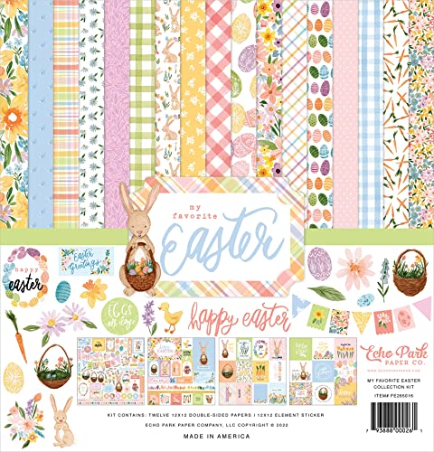 Echo Park Collection Kit 12"X12"-My Favorite Easter Echo Park Collection Kit 12"X12"-My Favorite Easter von Echo Park Paper
