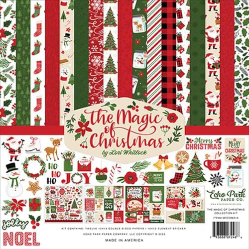 Echo Park Collection Kit 12"X12"-The Magic Of Christmas -OC286016 Echo Park Collection Kit 12"X12"-The Magic Of Christmas -OC286016 von Echo Park Paper