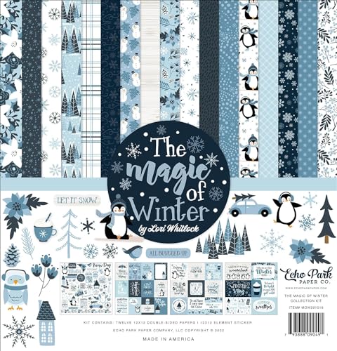 Echo Park Collection Kit 12"X12"-The Magic Of Winter OW291016 von Echo Park Paper Company
