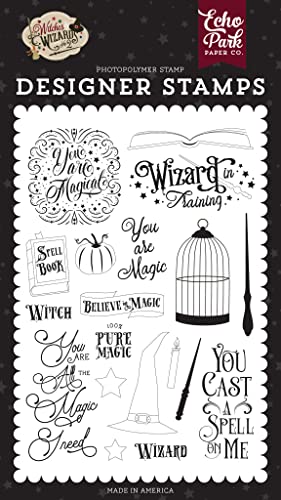 Echo Park Paper Company You Are Magic Set Stempel, mehrfarbig von Echo Park Paper Company