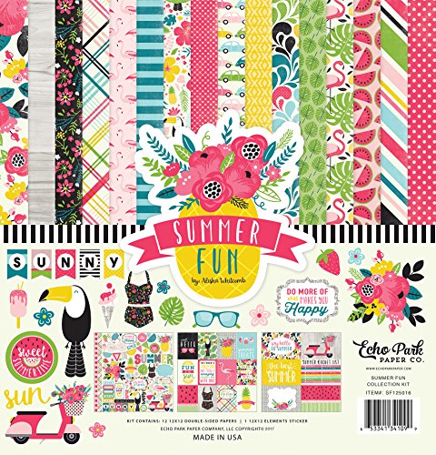 Echo Park Paper Company sf125016 Summer Fun Collection Kit von Echo Park Paper