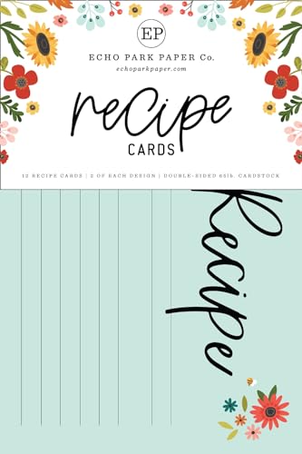 Echo Park Recipe Cards-Sunflower Summer Echo Park Recipe Cards-Sunflower Summer von Echo Park Paper