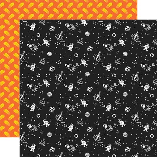 Blast Off: Space Astronaut gemustertes Papier, 30,5 x 30,5 cm von Echo Park Paper