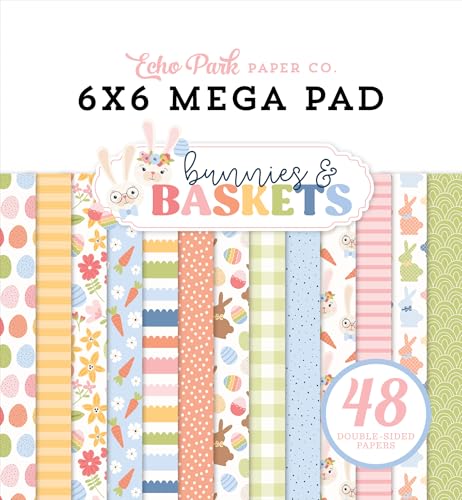 Bunnies And Baskets Cardmakers Mega-Block, 15,2 x 15,2 cm Bunnies And Baskets Cardmakers Mega-Block, 15,2 x 15,2 cm von Echo Park Paper