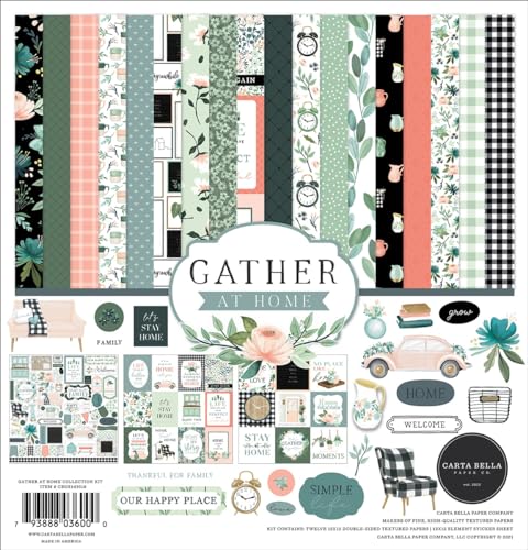 Carta Bella Collection Kit 12"X12"-Gather At Home GH143016 von Echo Park Paper Company