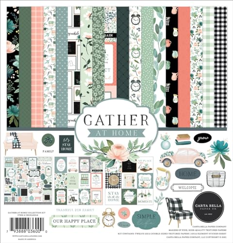 Carta Bella Collection Kit 12"X12"-Gather At Home GH143016 von Echo Park Paper