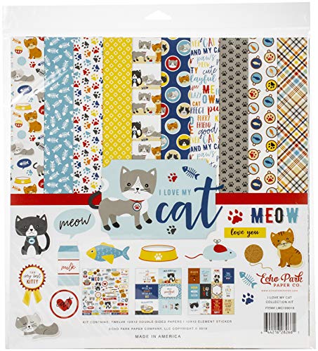 ECHO PARK PAPER COMPANY I Love My Cat Coll, 30,5 x 30,5 cm ECHO PARK PAPER COMPANY I Love My Cat Coll, 30,5 x 30,5 cm von Echo Park Paper