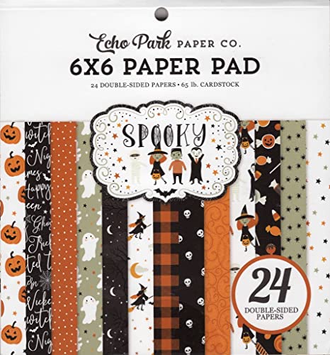 Echo Park Double-Sided Paper Pad 6"X6" 24/Pkg-Spooky -PO284023 von Echo Park Paper