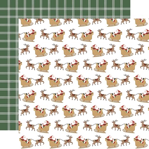 Echo Park Paper Christmas Village: Santa's On His Way 30,5 x 30,5 cm, gemustertes Papier, mehrfarbig Echo Park Paper Christmas Village: Santa's On His Way 30,5 x 30,5 cm, gemustertes Papier, mehrfarbig von Echo Park Paper