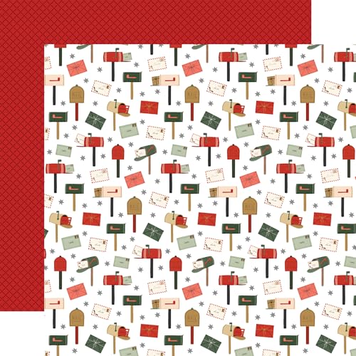 Echo Park Paper Christmas Village: Sending Holiday Cheer gemustertes Papier, 30,5 x 30,5 cm, mehrfarbig Echo Park Paper Christmas Village: Sending Holiday Cheer gemustertes Papier, 30,5 x 30,5 cm, mehrfarbig von Echo Park Paper