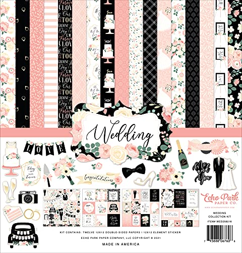 Echo Park Paper Co. Hochzeitskollektionsset von Echo Park Paper