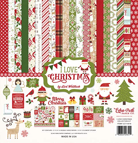 Echo Park Paper Co. I Love Christmas Collection Kit Echo Park Paper Co. I Love Christmas Collection Kit von Echo Park Paper