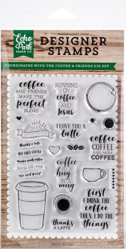 Echo Park Paper Company Coffee & Friends Stamp Echo Park Stempel CFFEE & FR, Gummi, Einheitsgröße Echo Park Paper Company Coffee & Friends Stamp Echo Park Stempel CFFEE & FR, Gummi, Einheitsgröße von Echo Park Paper