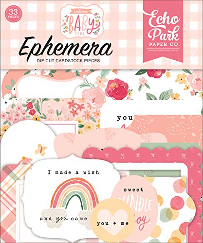 Echo Park Paper Company WBG233024 Welcome Baby Girl Ephemera Echo Park Paper Company WBG233024 Welcome Baby Girl Ephemera von Echo Park Paper