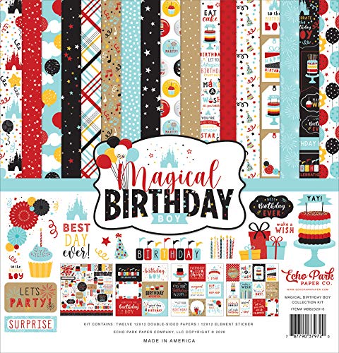 Echo Park Paper Company Zauberhaftes Papier zum Geburtstag für Jungen Echo Park Paper Company Zauberhaftes Papier zum Geburtstag für Jungen von Echo Park Paper