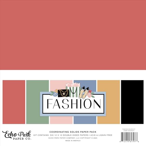 Echo Park Paper Fashion Solids Kit, versch von Echo Park Paper