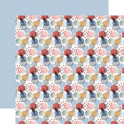 Echo Park Paper Fashion: Glam Girl Dots 30,5 x 30,5 cm, gemustertes Papier, versch von Echo Park Paper