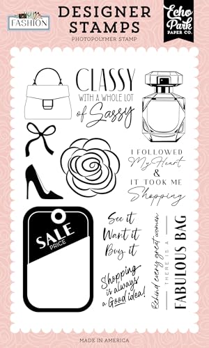 Echo Park Paper Fashion: Whole Lot of Sassy Stamp Set, versch Echo Park Paper Fashion: Whole Lot of Sassy Stamp Set, versch von Echo Park Paper