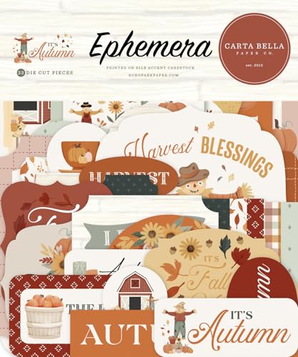 Echo Park Paper It's Autumn Ephemera, mehrfarbig Echo Park Paper It's Autumn Ephemera, mehrfarbig von Echo Park Paper