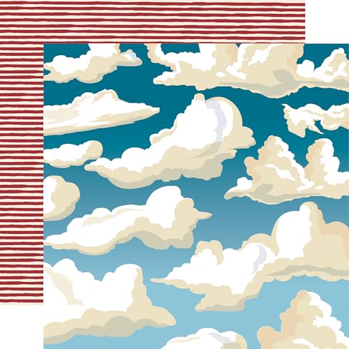 Echo Park Paper National Parks: Big Blue Sky 30,5 x 30,5 cm, gemustertes Papier, versch von Echo Park Paper