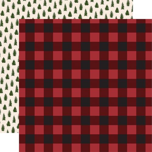 Echo Park Paper National Parks: Buffalo Plaid 30,5 x 30,5 cm, gemustertes Papier, versch von Echo Park Paper