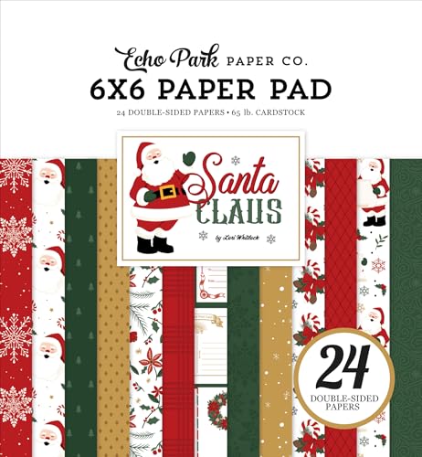 Echo Park Paper Papierblock, Weihnachtsmann, 15,2 x 15,2 cm, mehrfarbig Echo Park Paper Papierblock, Weihnachtsmann, 15,2 x 15,2 cm, mehrfarbig von Echo Park Paper