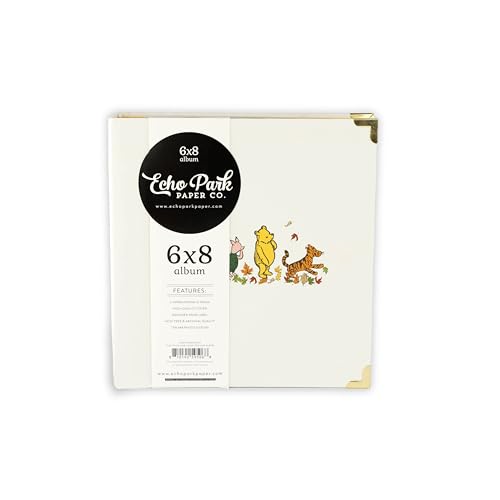 Echo Park Paper WPA453071 Winnie The Pooh Autumn: Leaf Piles and Laughter 6X8 Album, Papier, Mehrfarbig/Meereswellen (Ocean Tides) von Echo Park Paper