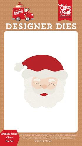 Echo Park Paper Weihnachtslieferung: Smiling Santa Claus Small Stanzschablonen-Set, mehrfarbig Echo Park Paper Weihnachtslieferung: Smiling Santa Claus Small Stanzschablonen-Set, mehrfarbig von Echo Park Paper