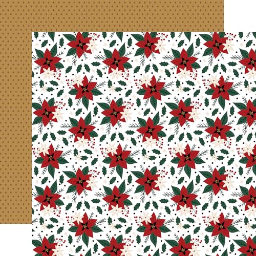 Echo Park Paper Weihnachtsmann: Weihnachtsstern, 30,5 x 30,5 cm, gemustertes Papier, mehrfarbig Echo Park Paper Weihnachtsmann: Weihnachtsstern, 30,5 x 30,5 cm, gemustertes Papier, mehrfarbig von Echo Park Paper