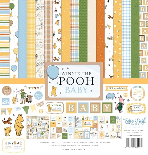 Echo Park Paper Winnie Puuh Baby Collection Kit Echo Park Paper Winnie Puuh Baby Collection Kit von Echo Park Paper