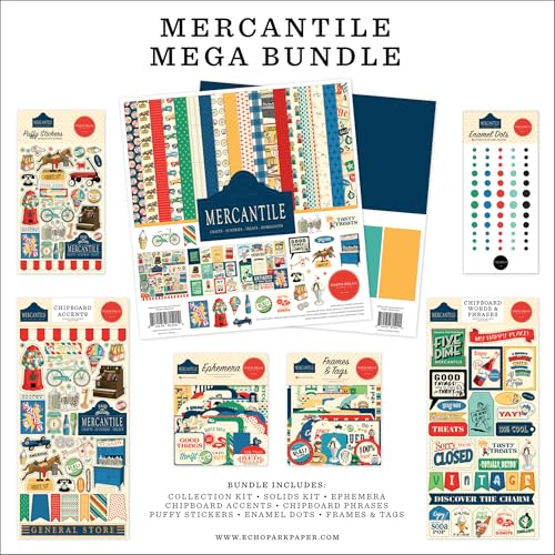 Mercantile Mega Bundle Mercantile Mega Bundle von Echo Park Paper
