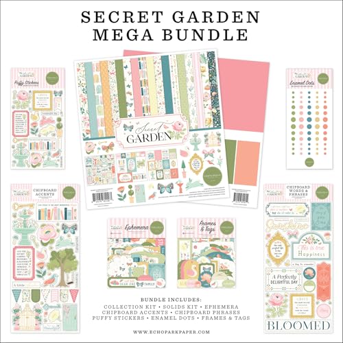 Secret Garden Mega Bundle Secret Garden Mega Bundle von Echo Park Paper