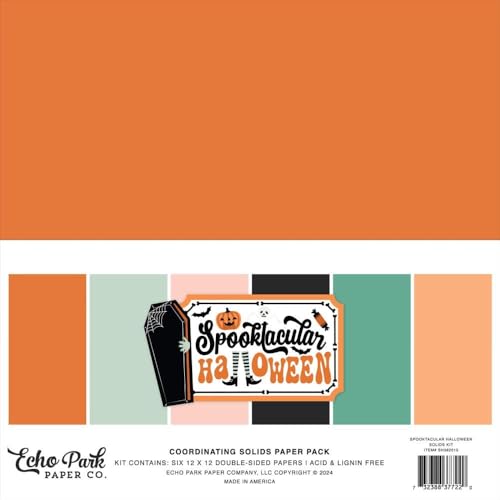 Spooktacular Halloween Solids Kit Spooktacular Halloween Solids Kit von Echo Park Paper