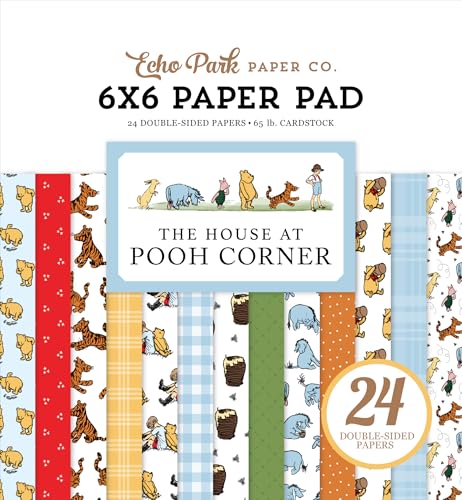 The House At Pooh Corner Papierblock, 15,2 x 15,2 cm von Echo Park Paper