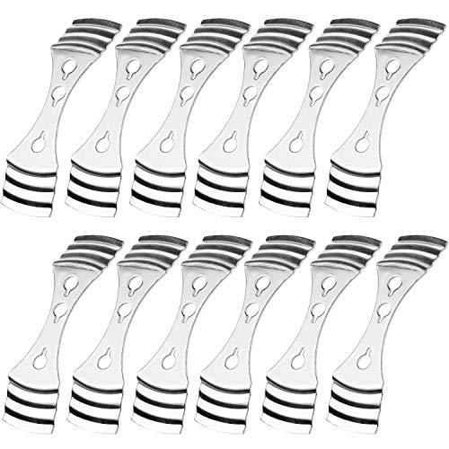 ECO-FUSED Metallkerzen Docht Zentriervorrichtung - 12er Pack - DIY Kerzenherstellung - Silber - Langlebiges Metall - 3,7 Zoll in der Länge - Geschenk für Kerzenliebhaber ECO-FUSED Metallkerzen Docht Zentriervorrichtung - 12er Pack - DIY Kerzenherstellung - Silber - Langlebiges Metall - 3,7 Zoll in der Länge - Geschenk für Kerzenliebhaber von Eco-Fused
