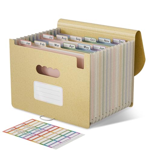 EcoStash Dokumentenmappe A4 12 Fächer, Weizenstroh Fächermappe Sortiermappe Bunte Datei Ordner Organizer, Akkordeon Aktenmappe Ordnungsmappe, BPA-frei, Zurück zur Natur, Gesundes Leben-Weizengelb EcoStash Dokumentenmappe A4 12 Fächer, Weizenstroh Fächermappe Sortiermappe Bunte Datei Ordner Organizer, Akkordeon Aktenmappe Ordnungsmappe, BPA-frei, Zurück zur Natur, Gesundes Leben-Weizengelb von EcoStash