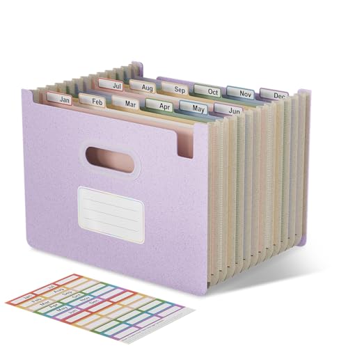 EcoStash Dokumentenmappe A4 12 Fächer,Weizenstroh Fächermappe Sortiermappe Bunte Ordner Organizer,Akkordeon Aktenmappe, Aufrecht und Oben Offen,BPA-frei,Zurück zur Natur,Gesundes Leben-Lavendelviolett EcoStash Dokumentenmappe A4 12 Fächer,Weizenstroh Fächermappe Sortiermappe Bunte Ordner Organizer,Akkordeon Aktenmappe, Aufrecht und Oben Offen,BPA-frei,Zurück zur Natur,Gesundes Leben-Lavendelviolett von EcoStash