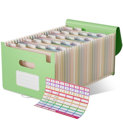 EcoStash Dokumentenmappe A4 26 Fächer, Weizenstroh Fächermappe Sortiermappe Bunte Datei Ordner Organizer, Akkordeon Aktenmappe Ordnungsmappe, BPA-frei, Zurück zur Natur, Gesundes Leben-Mintgrün EcoStash Dokumentenmappe A4 26 Fächer, Weizenstroh Fächermappe Sortiermappe Bunte Datei Ordner Organizer, Akkordeon Aktenmappe Ordnungsmappe, BPA-frei, Zurück zur Natur, Gesundes Leben-Mintgrün von EcoStash