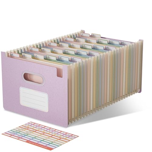 EcoStash Dokumentenmappe A4 26 Fächer,Weizenstroh Fächermappe Sortiermappe Bunte Ordner Organizer,Akkordeon Aktenmappe, Aufrecht und Oben Offen,BPA-frei,Zurück zur Natur,Gesundes Leben-Lavendelviolett EcoStash Dokumentenmappe A4 26 Fächer,Weizenstroh Fächermappe Sortiermappe Bunte Ordner Organizer,Akkordeon Aktenmappe, Aufrecht und Oben Offen,BPA-frei,Zurück zur Natur,Gesundes Leben-Lavendelviolett von EcoStash