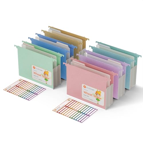 EcoStash Fächermappe aus Weizenstroh, 8 cm, großes Fassungsvermögen, Briefgröße für Aktenschränke, Steuer- und Vertragsaufbewahrung, Büro- und Heim-Organizer, eine Farbe, 6 Packungen EcoStash Fächermappe aus Weizenstroh, 8 cm, großes Fassungsvermögen, Briefgröße für Aktenschränke, Steuer- und Vertragsaufbewahrung, Büro- und Heim-Organizer, eine Farbe, 6 Packungen von EcoStash