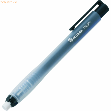 5 x Ecobra Radierstift transparent/schwarz 6,8mm 5 x Ecobra Radierstift transparent/schwarz 6,8mm von Ecobra