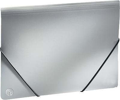 Ecobra Eckspannmappe Silver Shadow/940119 A4 silber-schwarz Ecobra Eckspannmappe Silver Shadow/940119 A4 silber-schwarz von Ecobra