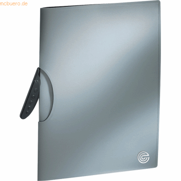 Ecobra Klemmmappe Swing-Clip-Mappe A4 für 30 Blatt silver shadow Ecobra Klemmmappe Swing-Clip-Mappe A4 für 30 Blatt silver shadow von Ecobra