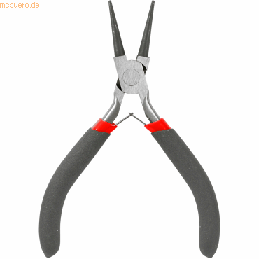 Ecobra Rundzange 12,5cm schwarz/rot Ecobra Rundzange 12,5cm schwarz/rot von Ecobra