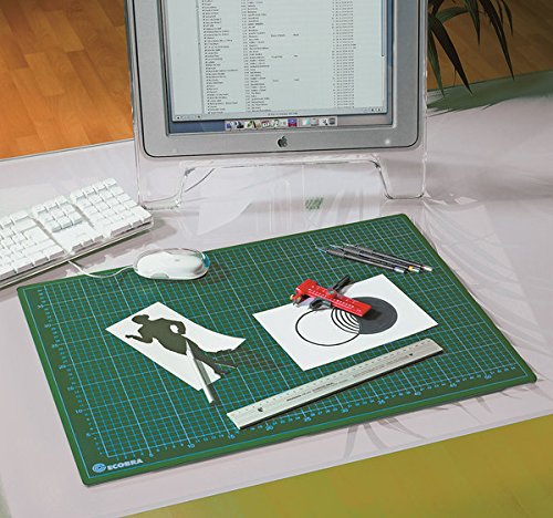 Ecobra Schneidematte A4 Twin-Cutting-Mat grün/schwarz Ecobra Schneidematte A4 Twin-Cutting-Mat grün/schwarz von Ecobra