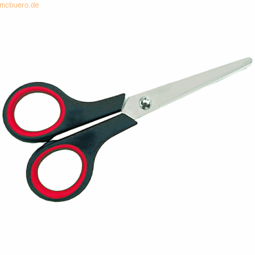 Ecobra Universal-Schere rund 13,5cm rot Ecobra Universal-Schere rund 13,5cm rot von Ecobra